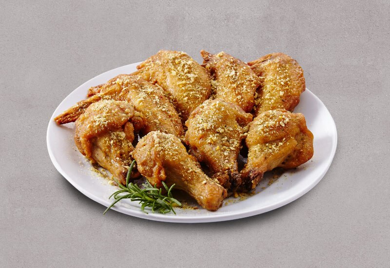 Garlic Chicken Wings 8 Pcs
