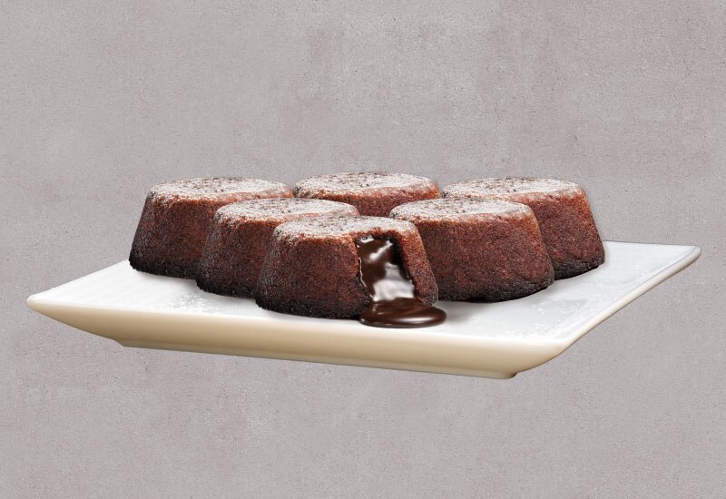 Lava Cake Pots 6 Pcs