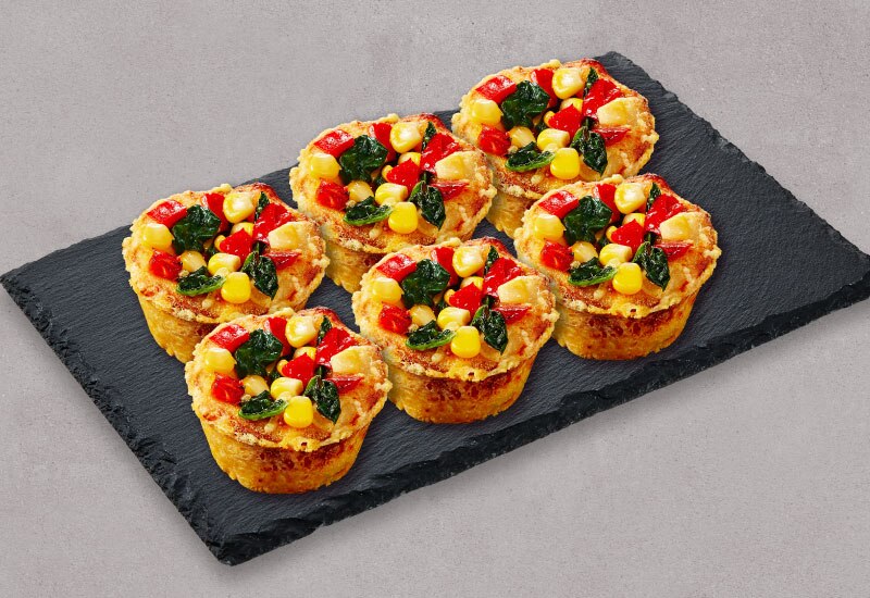 白醬蔬食六入組