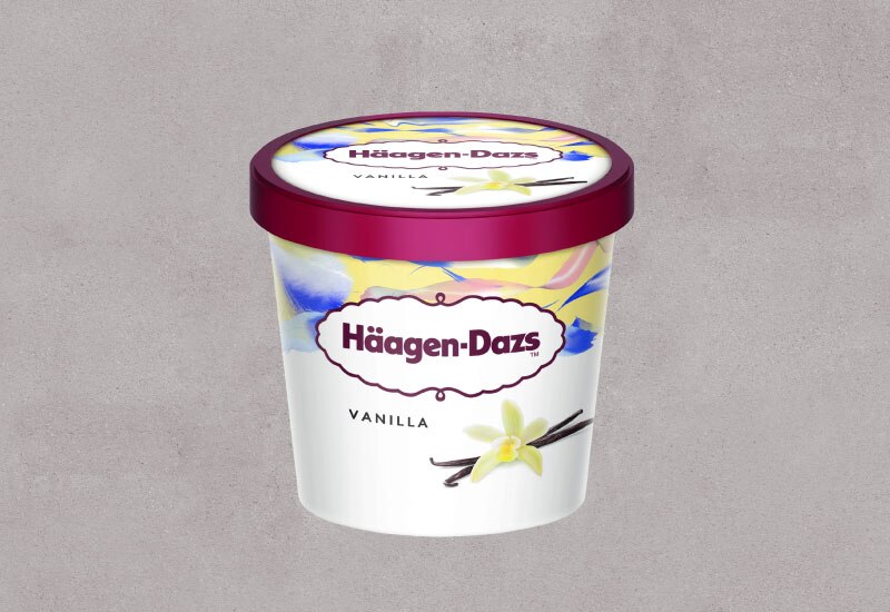Haagen-Dazs Vanilla Flavor