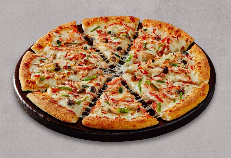 Japanese Cream Crab Pizza