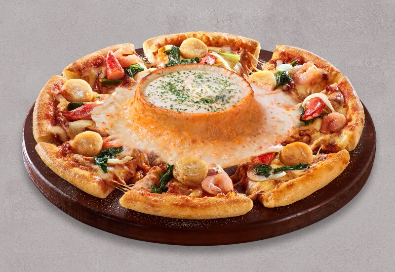 Premium Scallop Seafood creamy volcano