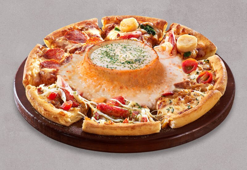 Signature Seafood Quattro creamy volcano