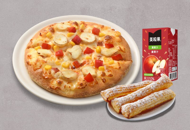 My box: 白醬彩蔬